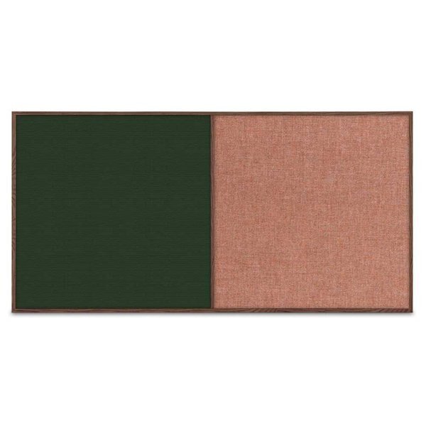 Enclosed Corkboard, 3 Door, 96